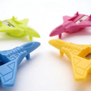Popular Cheap Single-Hole New Funny Boy Lovely Novelty Small <b>Airplane</b> Toy Sharpener for Classroom Use - Product Image 3