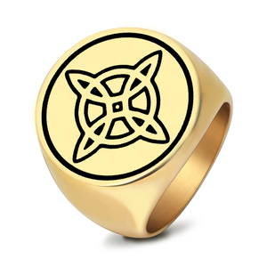 <span class=keywords><strong>Anillo</strong></span> <span class=keywords><strong>de</strong></span> Acero Inoxidable R177, <span class=keywords><strong>Nudo</strong></span> <span class=keywords><strong>de</strong></span> <span class=keywords><strong>Bruja</strong></span>, Poder <span class=keywords><strong>de</strong></span> los 4 Elementos, Magia Mística, Brujería, Wicca, Amuleto, Talismán, Joyería - Product Image 1
