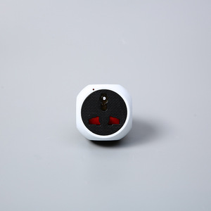 Universal Travel <b>Power</b> <b>Adapter</b> 1916 Size With Switch For European And British Standards 100-240V AC Plug ABS Material - Product Image 2