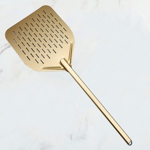 Ossido di alluminio oro usa e getta per <span class=keywords><strong>Pizza</strong></span> quadrato 14 pollici manico in legno pala per <span class=keywords><strong>Pizza</strong></span> per ristoranti cucina strumento di cottura - Product Image 6