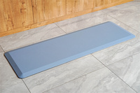 Tapis de cuisine fait main, floral, anti-fatigue, réversible, PVC+PU+SBR, 1,8 cm d'épaisseur, confortable, résistant aux taches, classique, antidérapant, lavable