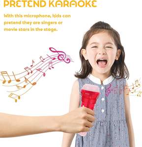 Micrófono para niños, Echo juguete de micrófono, juego de plástico, Karaoke, canto y rendimiento, suministros de entrenamiento, juguete educativo temprano - Product Image 3