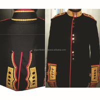 Veste de fanfare OEM écologique en coton, soie et polyester, uniforme personnalisé avec logo pour hommes et femmes, haute qualité, pour l'extérieur