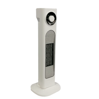 Radiateur de plinthe à convection céramique avec protection contre la surchauffe et éclairage pour usage domestique