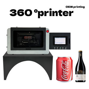 Automatique 360 °   Imprimante rotative pour bouteilles UV |   Machine à jet d'encre numérique de haute précision pour produits cylindriques et coniques - Product Image 5