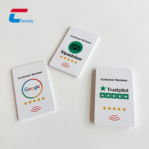 Excelente solicitud <span class=keywords><strong>simple</strong></span> Revisión de Google personalizada Tarjeta NFC Tarjeta de redes sociales - Product Image 2