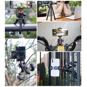 Nuevo trípode de pulpo Flexible <span class=keywords><strong>Ulanzi</strong></span> <span class=keywords><strong>MT</strong></span> 33, trípode de diseño 2 en 1 para cámara de teléfono con soporte para teléfono, Zapata fría lateral, tornillo 1/4 para Tiktok - Product Image 5