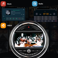 Autoradio Android 13 7/9 "pour BMW MINI COOPER R55 R56 R61 F55 2006-2013 2014-2018 Écran de navigation Android