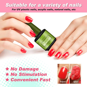 Removedor de Esmalte de Uñas en Gel Mágico de 15 ml, Removedor de Esmalte Semipermanente UV, Herramientas para Remover Arte de Uñas, <span class=keywords><strong>Manicura</strong></span> - Product Image 5