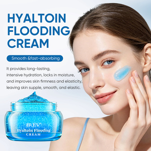 Private Label Hyaltoin Flooding Cream Blue Gel Moisturizer Skin Nourishing And Soothing Dry Skin And Anti-Wrinkle OEM <b>Face</b> Cream - Product Image 4