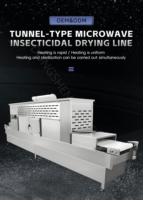 Industriële tunnelmagnetron droog- en sterilisatiemachine, insecticide en bactericide apparatuur voor fruit, groenten, kruiden en noten