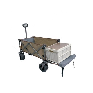 Chariot <span class=keywords><strong>pliable</strong></span> en aluminium, nouveau design OEM, pour le camping, la <span class=keywords><strong>plage</strong></span>, les voyages, le shopping, le rangement et les outils. - Product Image 2