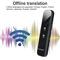 Stylo traducteur électronique compact rechargeable instantané arabe-russe pour conférences, apprentissage, idée cadeau