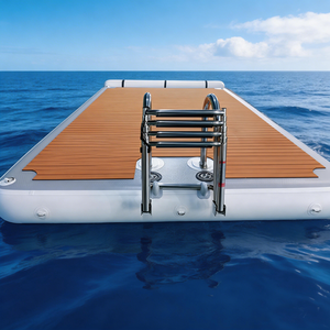 Piattaforma Galleggiante Gonfiabile Personalizzata per Yacht, Isola Galleggiante per Nuoto e Pesca, Molo Marino, Piattaforma Gonfiabile per Imbarcazioni - Product Image 4