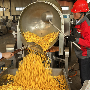 Năng suất cao Caramel bỏng ngô Maker bướm Shape <span class=keywords><strong>Pop</strong></span> Ngô giá rẻ thương mại ngọt ngào bỏng ngô máy cho dầu popping - Product Image 1