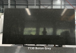 Nhân tạo <span class=keywords><strong>Monroe</strong></span> grey Quartz đá slab đánh bóng đá tấm cho nhà bếp thạch anh Countertop - Product Image 4