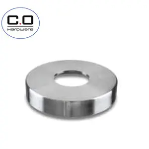 SUS304 316 tubo di acciaio inox ringhiera raccordi piastra di base della copertura - Product Image 1