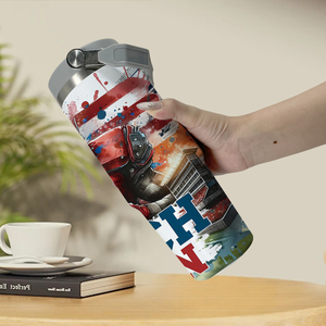 NFL Bóng Đá 30Oz Cốc Tùy Chỉnh UV In Cốc Thép Không Gỉ USA 2 Ngày Tàu - Product Image 4