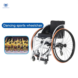 Silla de ruedas deportiva recreativa personalizada ligera de aluminio manual al aire libre baloncesto baile deportes silla de ruedas - Product Image 6