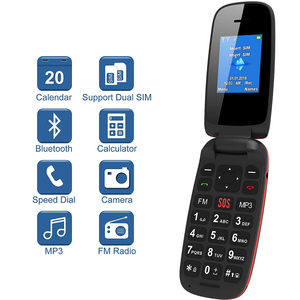 Flip phone cellulare 4g tastiera mobile dual sim slim feature phone - Product Image 2