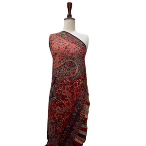 Factory Direct Custom Jacquard <b>Shawl</b> Jamawar Pattern Soft Comfortable Woven Winter Fashion OEM ODM Bulk Supplier - Product Image 4