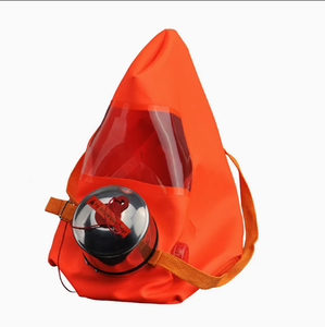 Capuche de filtration d'<span class=keywords><strong>air</strong></span> anti-fumée, protection 30 min, portée 30 m, capuche respiratoire d'évacuation d'urgence en cas d'incendie - Product Image 3