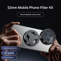 Kit de filtre d'objectif de caméra de téléphone CPL à clipser, filtre polarisant circulaire compatible avec iPhone 17 16 15 14 13 12 11