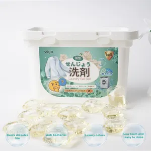 Certificated convenient OEM high quality 20g all in 1 capsule cleaning liquid detergent eco friendly cleaning products