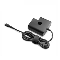 Adaptador de Corriente USB-C Japter de 45W 20V 2.25A, Cargador Tipo C con Forma Cuadrada para Laptop HP X360 11-ae051wm Ae001tu Ae027nr