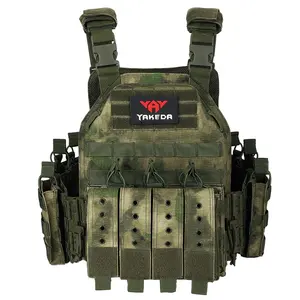 Presale Yakeda Tactical Vest Camouflage Oxford Molle Quick Release Plate Carrier For Men