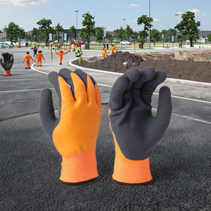 Gants thermiques d'hiver pour hommes Gants de neige imperméables pour le travail à froid, la construction et la maison enduits de latex et la pêche - Product Image 6