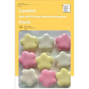 Best Selling Sticky Finger PU Star Fidget Toy Ultra Soft Slow <b>Rebound</b> Squishy Stress Reliever for Commute Leisure - Product Image 5