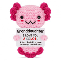 Yuhongtoys fraise chat inspiré Kawaii Crochet animaux amusant soutien émotionnel jouets en peluche pour femmes amis collègues de travail