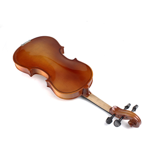 Precio de fábrica al por mayor Violín de madera contrachapada barato de mejor calidad con arco de madera de Brasil para niños y estudiantes - Product Image 5