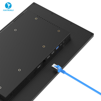 Tableta Sunworld YC-N156 de 15.6 Pulgadas con Marco Delgado, Montaje en Pared, POE, CE RK3566/RK3576, Sistema Operativo Android Linux con Luz LED para Restaurante