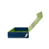 Boîte postale en carton ondulé kraft imprimé de logo conception personnalisée écologique OEM Boîte postale pliante d'affichage de parfum bougie cadeaux expédition