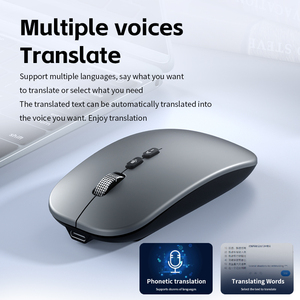Smart Wireless BT AI Voice <b>Mouse</b> <b>USB</b> LED Backlit Ergonomic Model A3 Third Mock Examination Translation Writing Drawing Table - Product Image 2