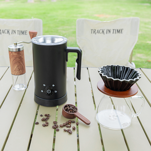 Unisweet Portable Base Detachable Automatic <strong>Milk</strong> <strong>Frother</strong> One Touch <strong>Coffee</strong> Magnetic Stirring <strong>Cup</strong> <strong>with</strong> <strong>Milk</strong> Frothing Function - Product Image 2