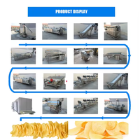 De Volautomatische Productielijn Van De Fabrikant Voor Frietjes En Frites Frituurtomatenverwerkingslijn