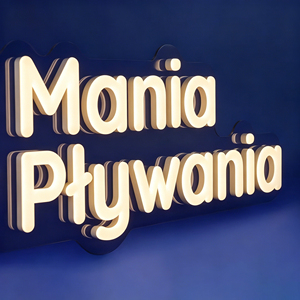 Customized <b>LED</b> acrylic light <b>signs</b>, 3D lettering, wall decorations, soft warm white light, suitable for both indoor and outdoor - Product Image 2