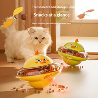 Juguete para Gatos, Dispensador de Comida Interactivo, Entrenamiento de Inteligencia, Resistente a Mordidas, Alimentador Lento para Gatos y Gatitos de Interior