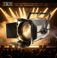 Projecteur de scène LED 200W DMX à focalisation fixe, projecteur ellipsoïdal de contour, CRI élevé 90, lumière du jour 5000K, en alliage d'aluminium pour