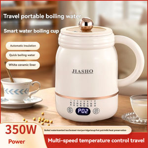 Bouilloire Électrique Multifonction Automatique Portable, Mini-Marmite Santé, <span class=keywords><strong>Chauffe</strong></span>-Eau de Petite Capacité pour Bureau et Maison - Product Image 1