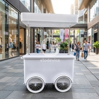 Chariot alimentaire mobile Tuk Tuk de conception innovante Etodevice - Prix attractif, vente chaude, chariots alimentaires pas chers