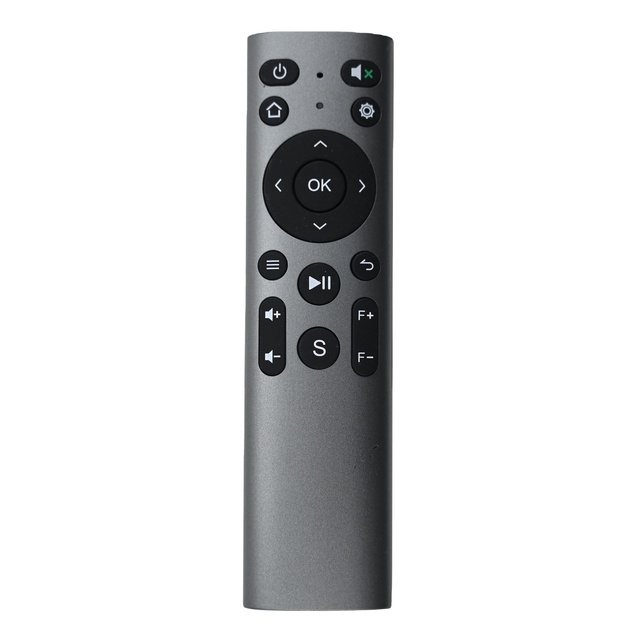 OEM ODM Customized RF Wireless TV Remote Control for Android TV Box PC & Projector 1-Year Warranty with Fixed Code