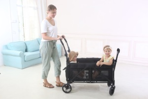 Picnic Heavy Duty Camping Carro de carro plegable 2 en 1 Cochecito con mango giratorio Venta de lujo Ligero <span class=keywords><strong>4</strong></span> ruedas - Product Image 3