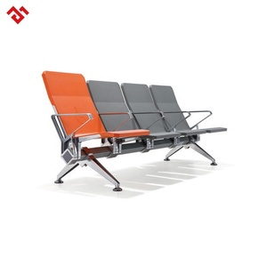 Silla de Espera para Hospital con Estructura de Acero Inoxidable y Cubierta de PU - Product Image 6