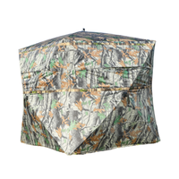 Tente de chasse camouflage Oxford étanche à 270 degrés avec système de montage instantané pour le tir en extérieur