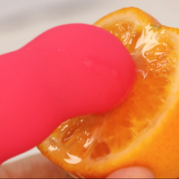 Erwachsenen-Sexspielzeug Vibrator für Frauen Wiederaufladbarer Tragbarer Sextoy Vibrierender Massagestab Weibliche Masturbation Vibrierender Stoßvibrator