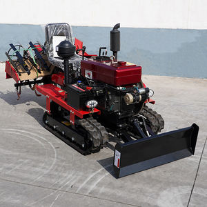 Máquina Aradora con Tracción en las 4 Ruedas Motocultor de Jardín Cultivador Agrícola Mini Tractor Oruga Cultivador - Product Image 3